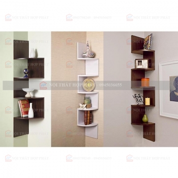 Tủ Sách - Kệ Sách - Kệ Trang Trí Gỗ KTTG023